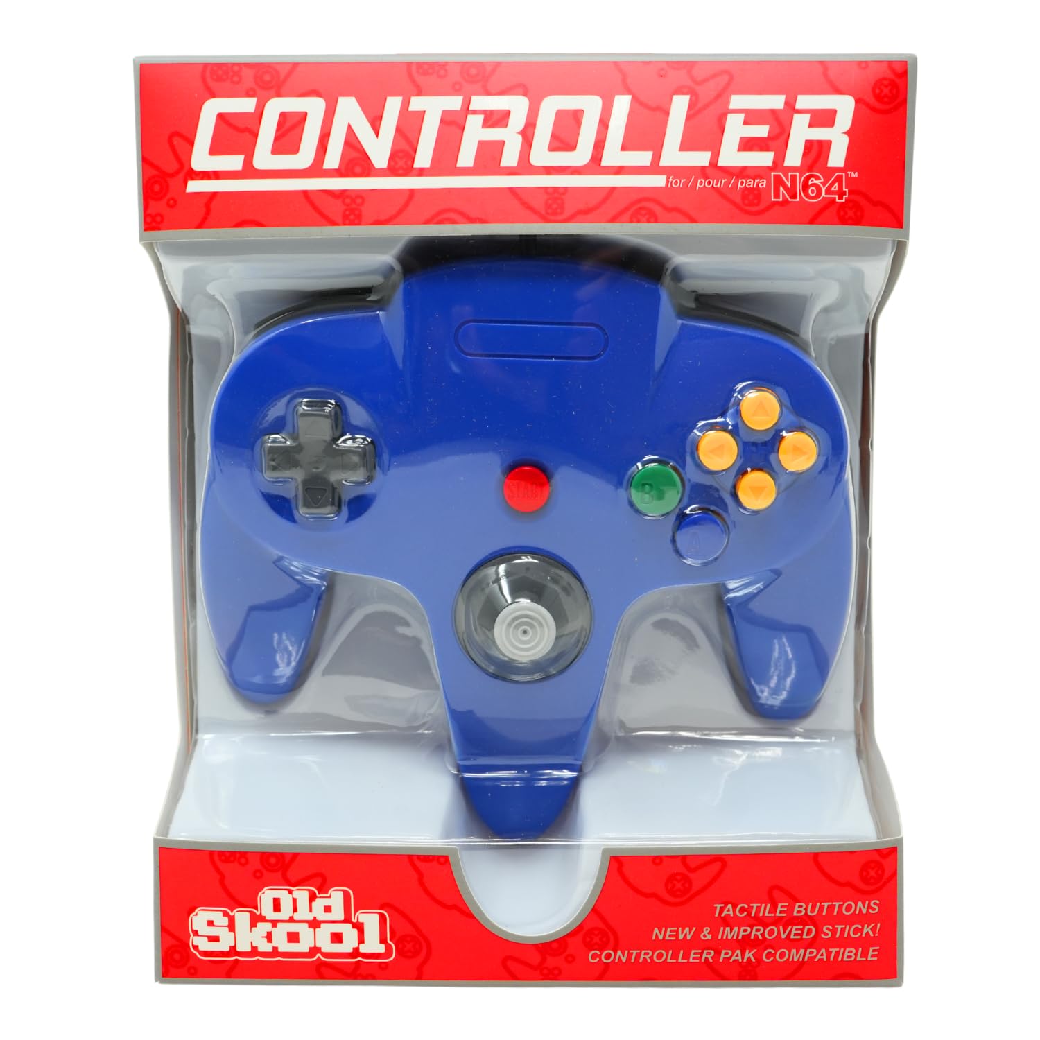 Old Skool Classic Wired Controller Joystick for Nintendo 64 N64
